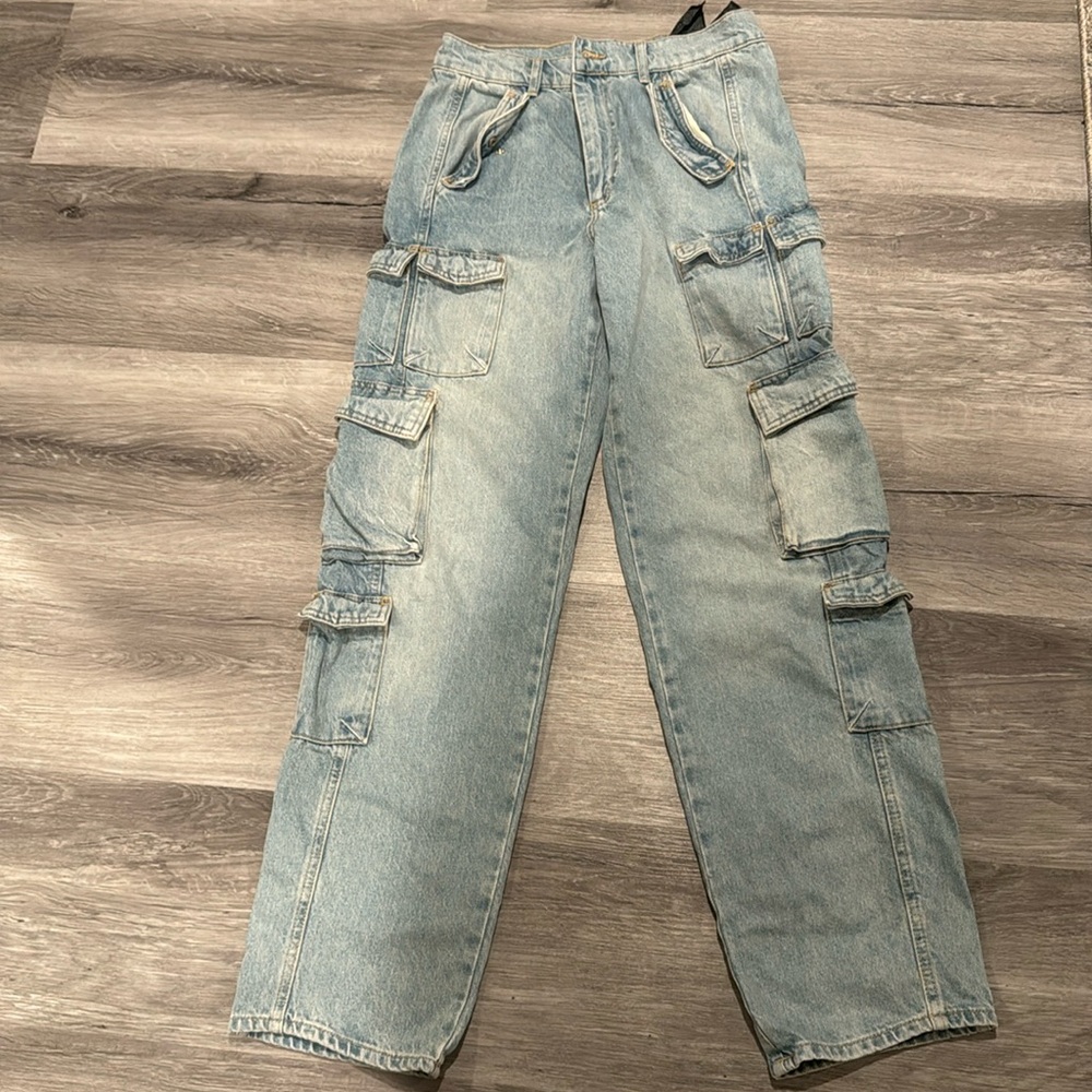 Zara cargo jeans